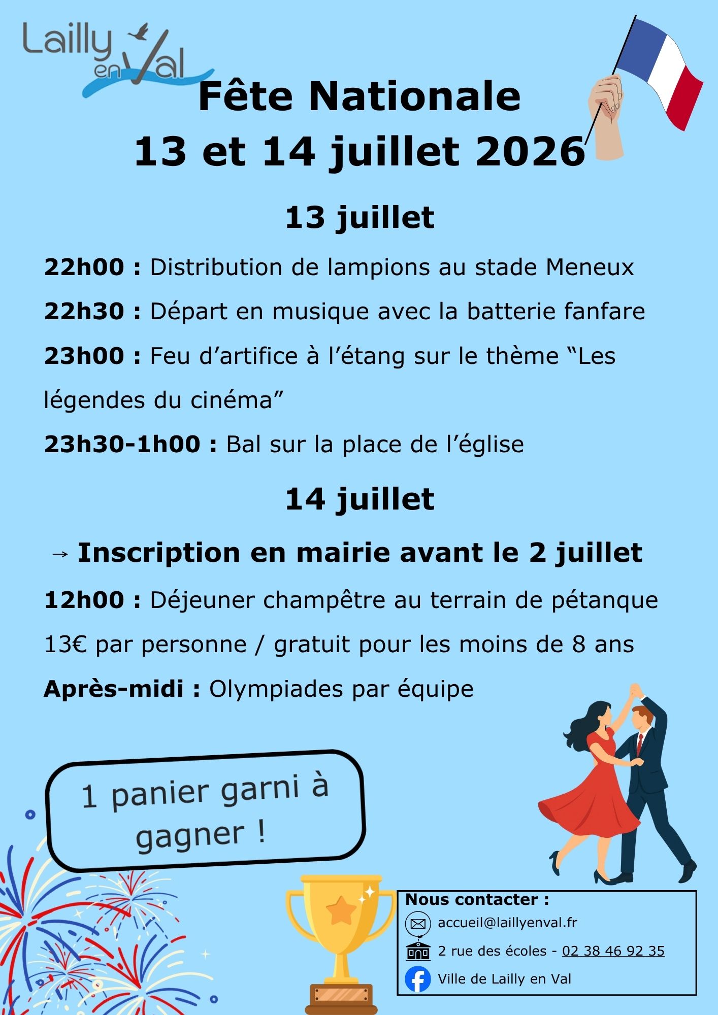 Mairie - Affiche du 13_14 juillet